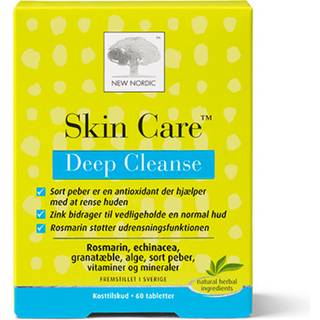 New Nordic Skin Care Deep Cleanse (60 tab)