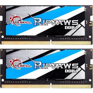G.Skill Ripjaws SODIMM DDR4-3200 - 16GB - CL18 - Dual Channel (2 pcs) - Intel XMP - Sort