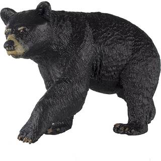 Safari Ltd. North American Black Bear Figurine - Detaljeret 4,5 """" Plastikmodelfigur - Sjovt uddannelsesspil Leget?j til drengepiger og b?rn i al