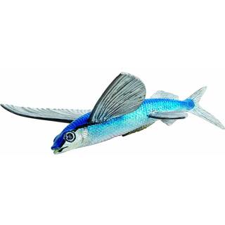 Safari Ltd. Flying Fish Figurine - Detaljeret 7 """" Plastikmodelfigur - Sjovt uddannelsesm?ssigt leg leget?j til drenge piger og b?rn i alderen 18