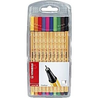 Stabilo 150-88-10 point 88 0,4mm fineliner etui m. 10 farver