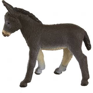 Safari Ltd. Donkey Figurine - Detaljerad 4 """" Plastmodellfigur - Rolig utbildnings leksak för pojkar flickor och barn i åldrarna 3