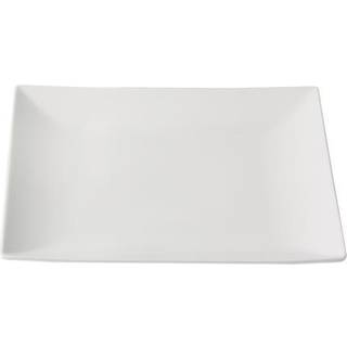 Aida Quadro Firkantet tallerken 21x21 cm sort