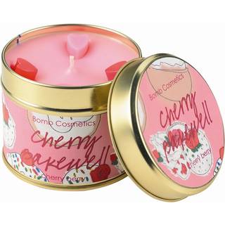 Bomb Cosmetics Tin Candle Cherry Bakewell