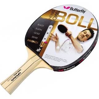 Butterfly Unisex's Timo Boll Bordtennisbat, Multi-Color, Medium