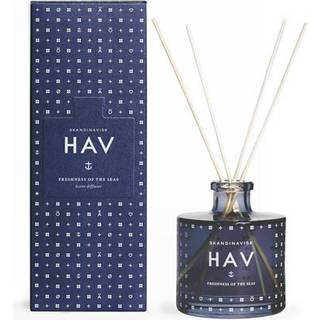 Skandinavisk Hav Scented Diffuser 200ml - Duftpinde Glas Havblå - 20304