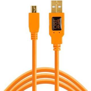TETHER TOOLS USB 2.0 A TO MINI B 5 PIN 5 4,6MET