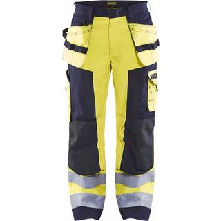 Blåkläder 1579 Multinorm Håndværker Buks / Multinorm Håndværker Arbejdsbuks - C154 - High Vis Gul/Marineblå