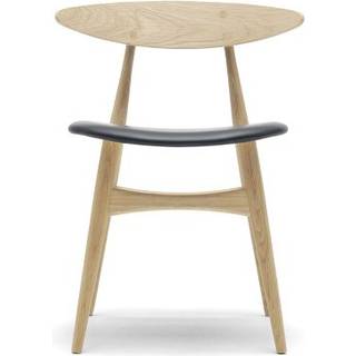 Carl Hansen - CH33T, Oljad Ek  Valnöt - Spisebordsstole - Hans J. Wegner - Træ farvet - Træ