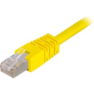 DELTACO FTP Cat6 patch cable 50m, white