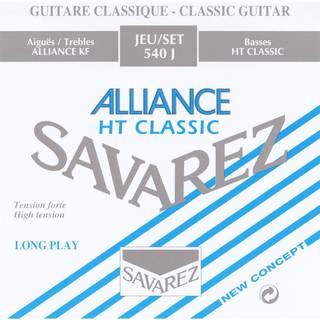 Savarez 540J Alliance High spansk guitar-strenge, blå