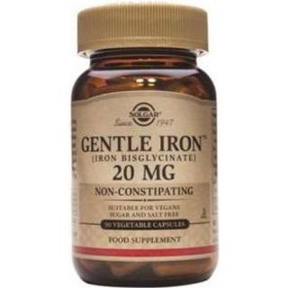Solgar Gentle Iron 20 mg (bisglysinat) - 180 kaps.