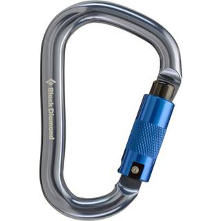 Black Diamond RockLock Twistlock Carabiner Gray, OneSize