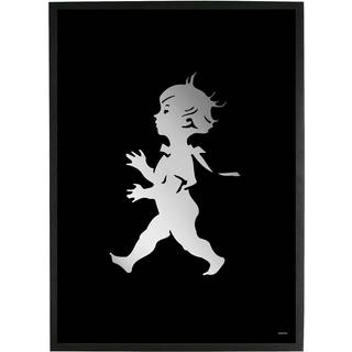 Solstickan Design Solstickan plakat 50x70 cm Guld/Sort
