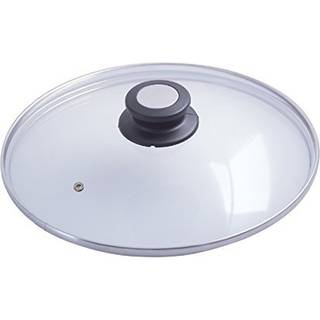 de Buyer Glas Deckel 32 cm mit Kunststoffknauf - Transparent