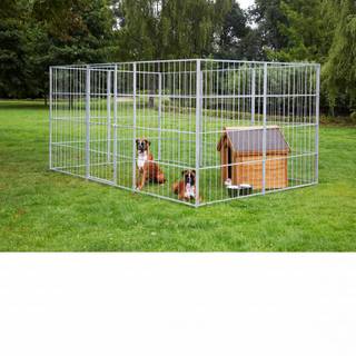 Hundegård Mellem Model - 7 Sider + 1 Låge