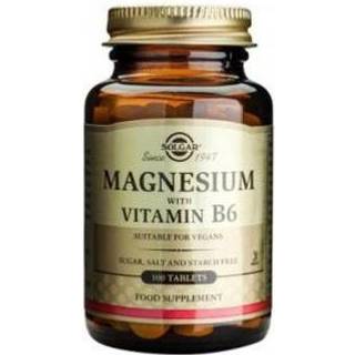 Solgar Magnesium Vitamin B6 (100 tabs)