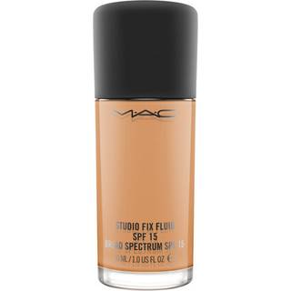 MAC Cosmetics Studio Fix Fluid SPF 15 24HR Matte Foundation + Oil Control Matterende foundation SPF 15 Skygge NC45 30 ml - 30 ml