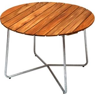 Grythyttan Stålmöbler Bord 9A Olieret fyrretræ/galvaniseret stål 100 cm