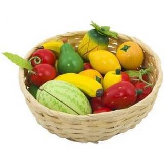 Goki Fruit in a Basket 23pcs.