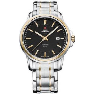 Swiss Military SM34039.04 Herrenuhr Saphirglas 40mm 10ATM