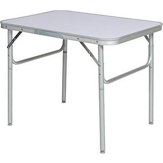 Campingbord i aluminium foldbar - grå
