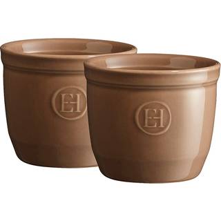 Sæt af 2 ramekin skåle, 8,5 cm, Burgundy - Emile Henry