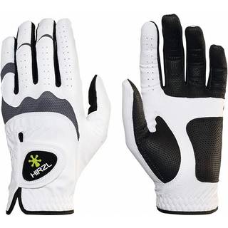 Hirzl Hybrid Plus+ Læder Dame Golfhandske - Sort/Hvid - Venstre - Str. S