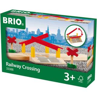 BRIO 33388 - Jernbaneoverskæring - 4 dele.