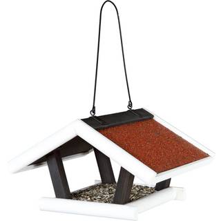 Trixie natura bird feeder hanging pine wood 30 × 18 × 28 cm black/white