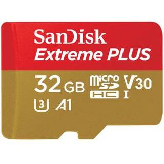 SanDisk Extreme MicroSD/SD-card - 95/90MB - 32GB