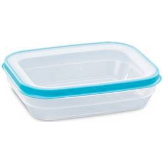 Madkasse Nordiska Plast Cook It, transparent/hvid, 900 ml
