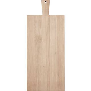 Serveringsbræt, 60x25cm, eg