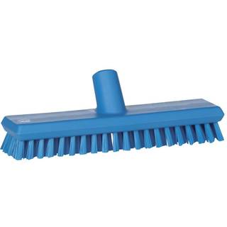 Vikan Gulvskrubbe m/vandgennemløb 270 mm Meget stiv Hvid (70415)
