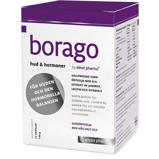 Borago Yamsrod ØKO, 1065 mg, 72 stk.