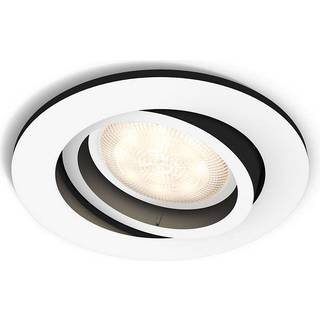 Philips Hue Milliskin WA BT Rund indbygningsspot i hvid