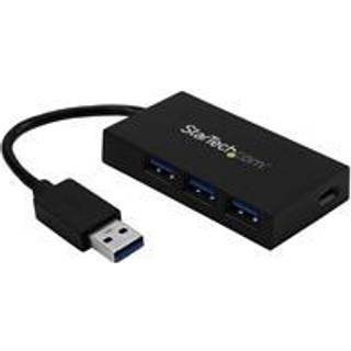 StarTech.com USB 3.0 Hub 4-Port USB hub - 4 ports - Sort