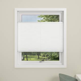 DEBEL Flex Plisségardin 100 x 130 cm - hvid (På lager i butik)