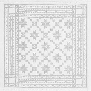 Ekelund Linneväveri Åttebladrose serviet 35x35 cm Beige
