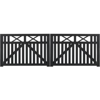 Plus Vinesse Dobbeltlåge 300×98 cm - Hvid RAL 9010