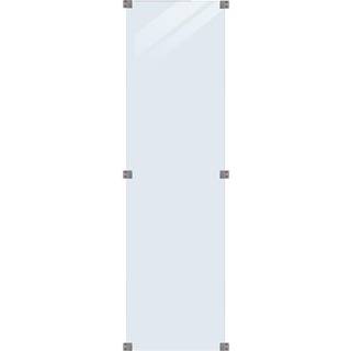 Plus Glashegn 55,4x176 cm. 6mm hærdet glas 175342-1