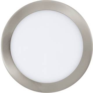 Fueva 1 indbyg led 16,5w børstet stål