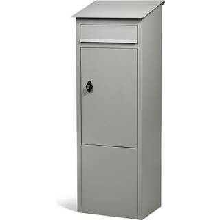 Habo 9440B stående postkasse, grå