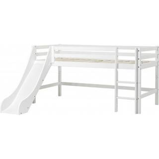 Hoppekids ECO Dream halvhøj seng med rutsjebane 90x200 cm