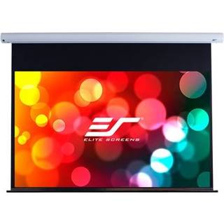 Elite Screens Saker Series 16:9 motoriseret projektorlærred, 100 to | PRIS-MATCH