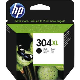 HP 304 XL BK (FN9K08AE) sort blækpatron, Original 300 sider