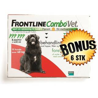 Frontline Combo Vet over 40kg - 6 pipetter