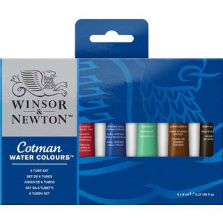 WINSOR Cotman watercolour tubset 6x8 ml