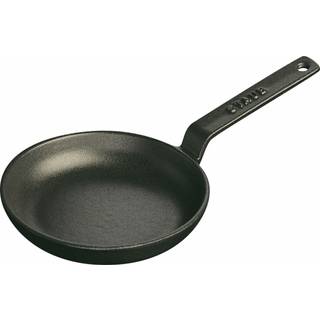 Staub Pander Stegepande 12 cm, Støbejern, Sort