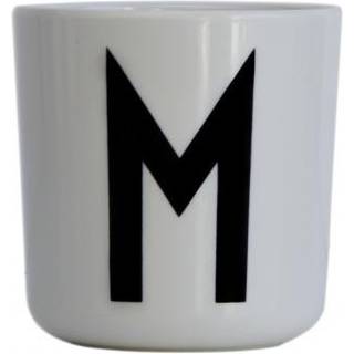 Design Letters Kop Porcelæn U, Hvid